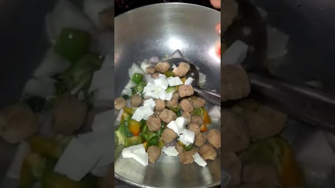 Chilli Soyabean Paneer only in 4 minutes 😋