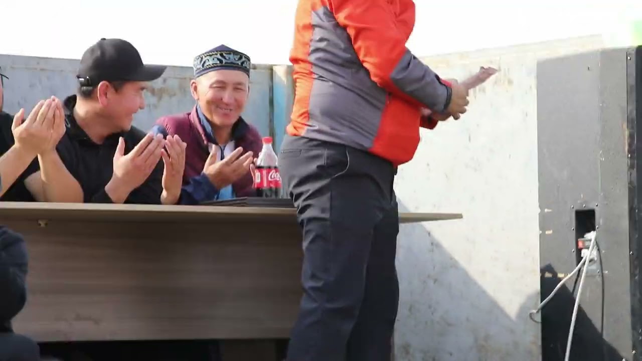 Жетісу обл Ақсу ауданы Есеболатов ауылының тұрғыны Батырхановтар әулетінің елден Бата алу Көкпары