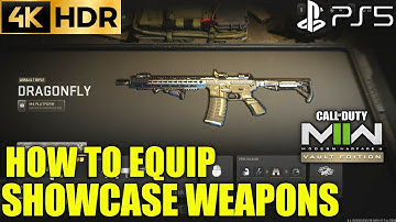 How to Equip Showcase Weapon MODERN WARFARE 2 Equip Showcase Weapon|MW2 How to Equip Showcase Weapon