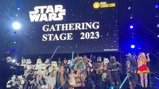 Osaka Comic Con 2023 Joonas Suotamo Daniel Logan 大阪コミコン2023 ダニエル・ローガン&ヨーナス・スオタモ スター・ウォーズ・ギャザリング・ステージ