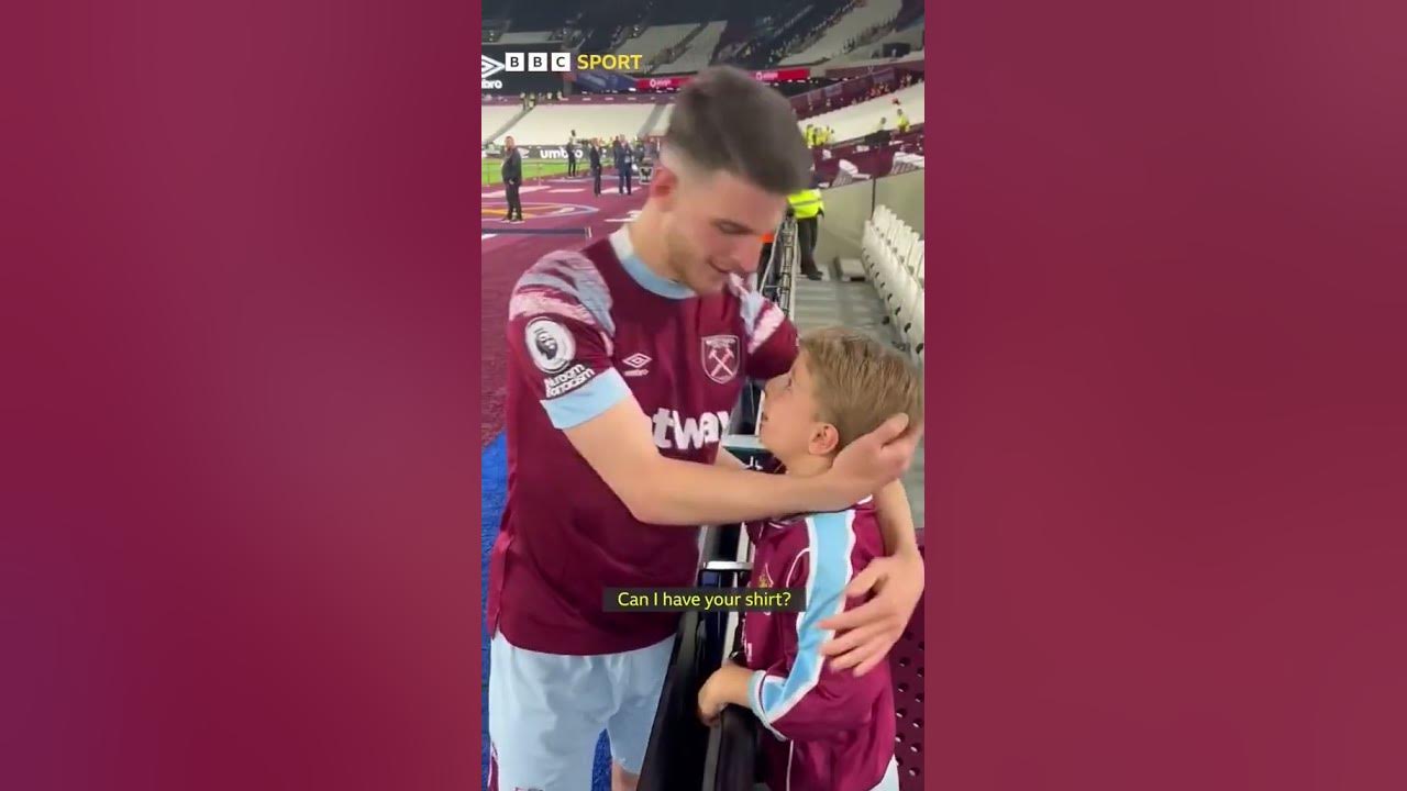 Be more Declan Rice. ❤️ #BBCSport #DeclanRice #WHUFC #Football #WestHam