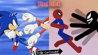 Best Falls | Sonic vs Stickman | Stickman Dismounting Highlight and Funny Moments #140