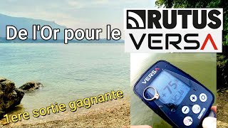 de l'or pour la première sortie du RUTUS VERSA !