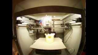 Solidoodle Test Run 3d Printing Motor Case