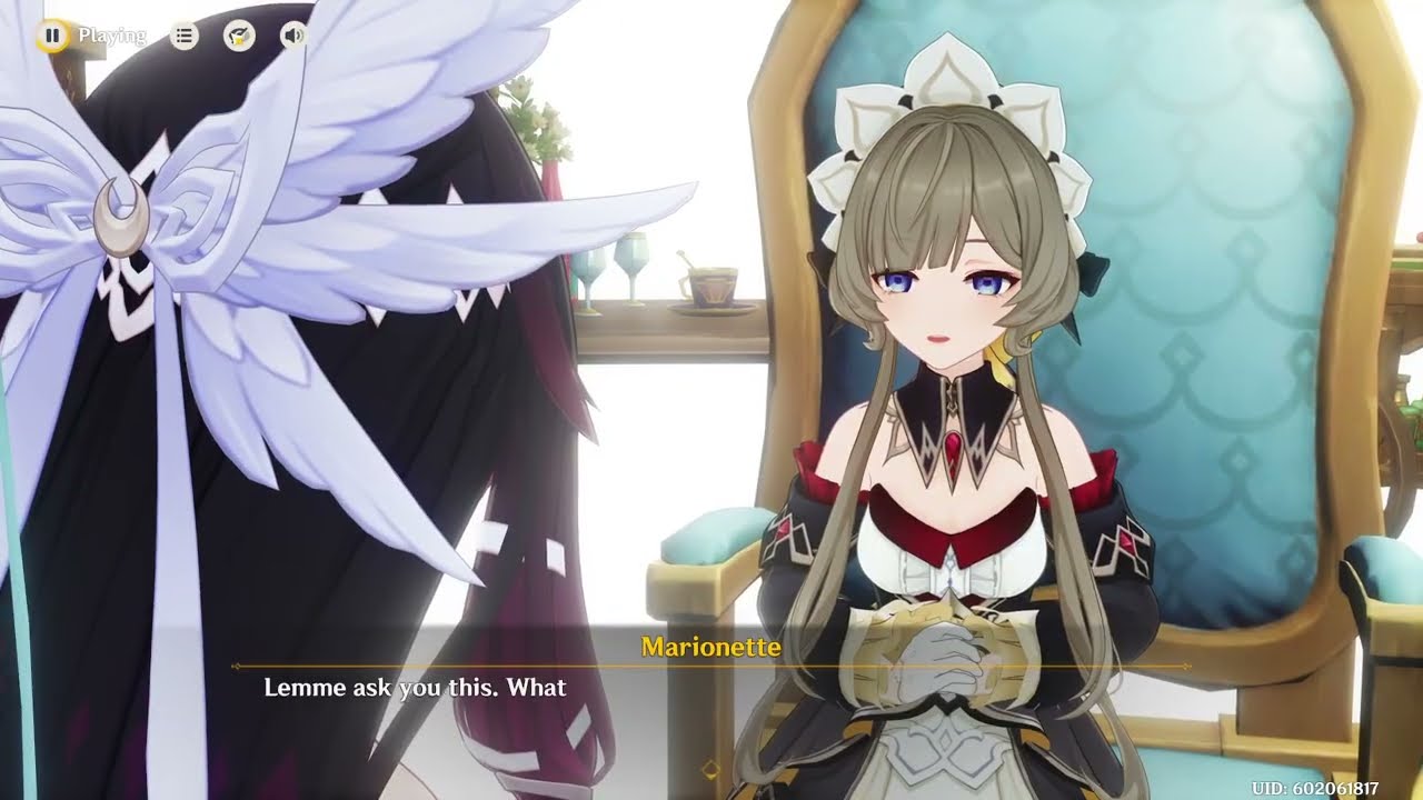 Колумбина спит в постели Сандрона и ест её еду — Обновление 6.3