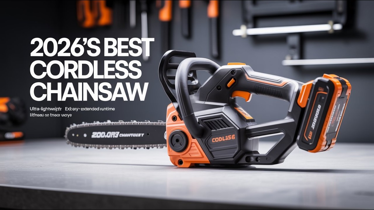 best cordless chainsaw in 2026 || You can buy right now💥🔥 - YouTube