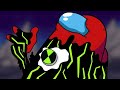 Among us Ben10 Ultimate Aliens Forms Cartoon Animation Part 1