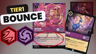 Destroy the  New Disney Lorcana Meta with the Unstoppable Bounce Ruby Amethyst Deck