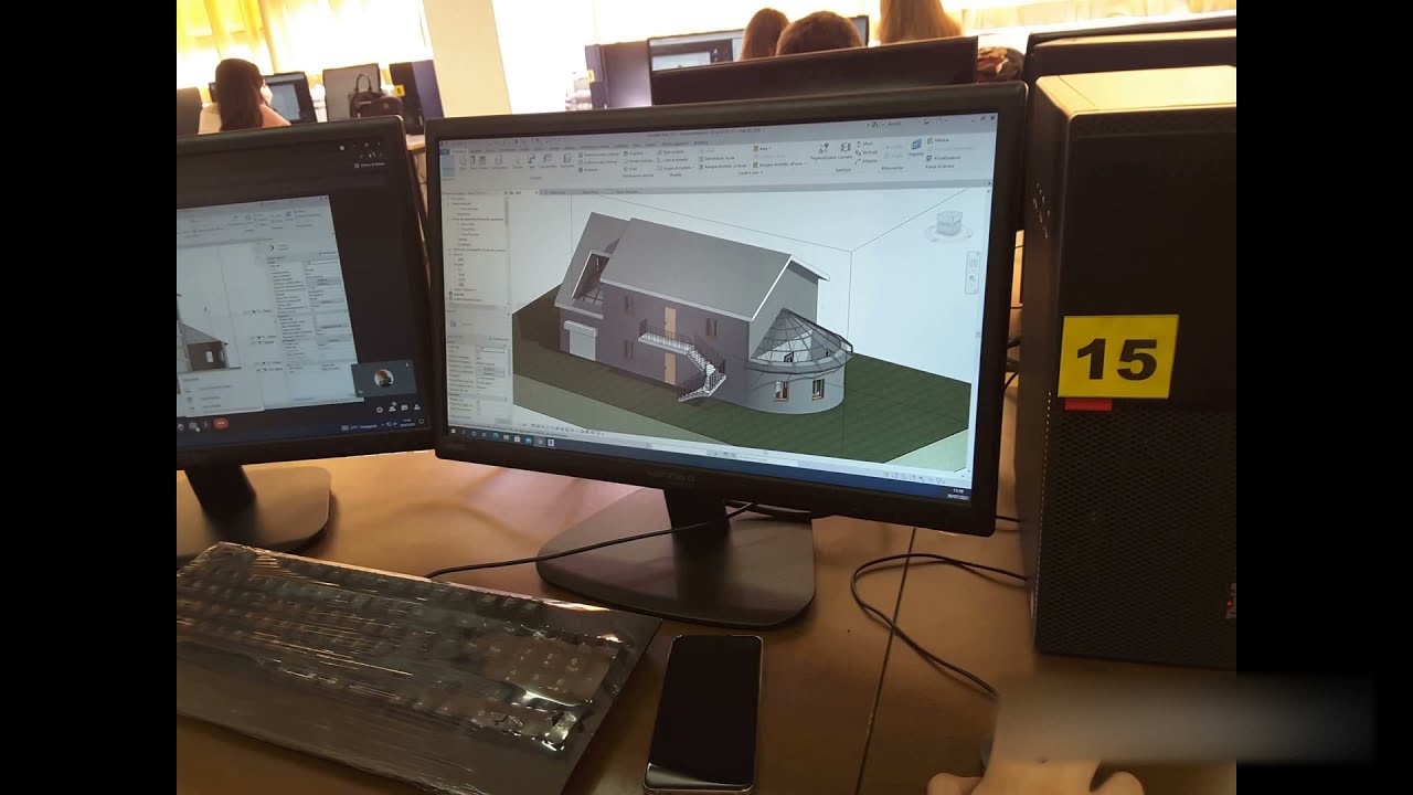Laboratorio Geometri via Col presso IIS Gastaldi Abba - corso CAD BIM (PON 9707)