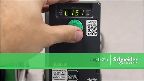 Checking Status of Digital Inputs on Altivar ATV320 Drives | Schneider Electric Support