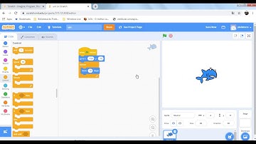 primeiro projeto Scratch