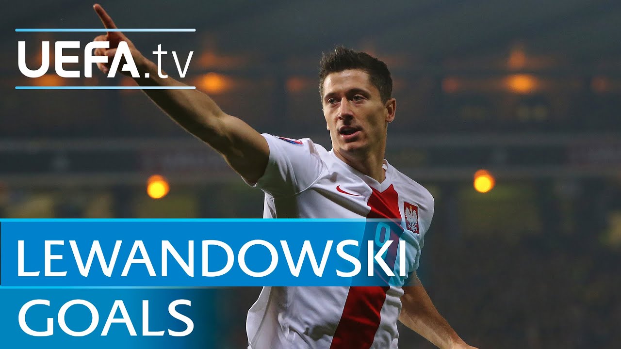 Poland's no.9 - Lewandowski's 13 EURO 2016 qualifying goals
