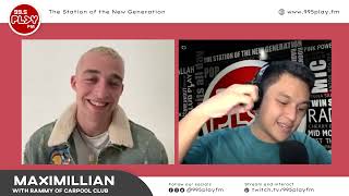 Maximillian talks about his Manila experience, Too Young album, and upcoming projects! | 995PlayFM