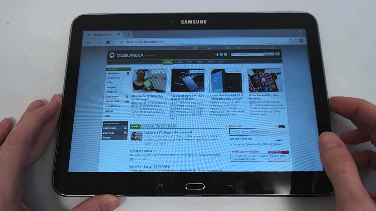 Samsung Tab 4 Экран