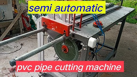 pvc pipe cutting machine (semi automatic)