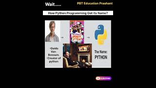 How python programming got its name #python #pythonprogramming #pythontutorial #pythonprojects