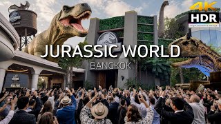 4K HDR | The Largest NEW JURASSIC WORLD EXPERIENCE in Bangkok | Full Walking Tour 2025