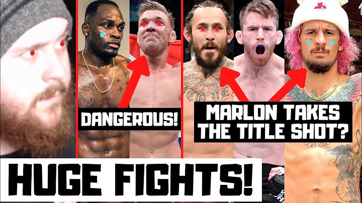 Brunson vs Du Plessis? Brady vs Pereira? Vera vs Sandhagen? Early Predictions & MMA News Reaction