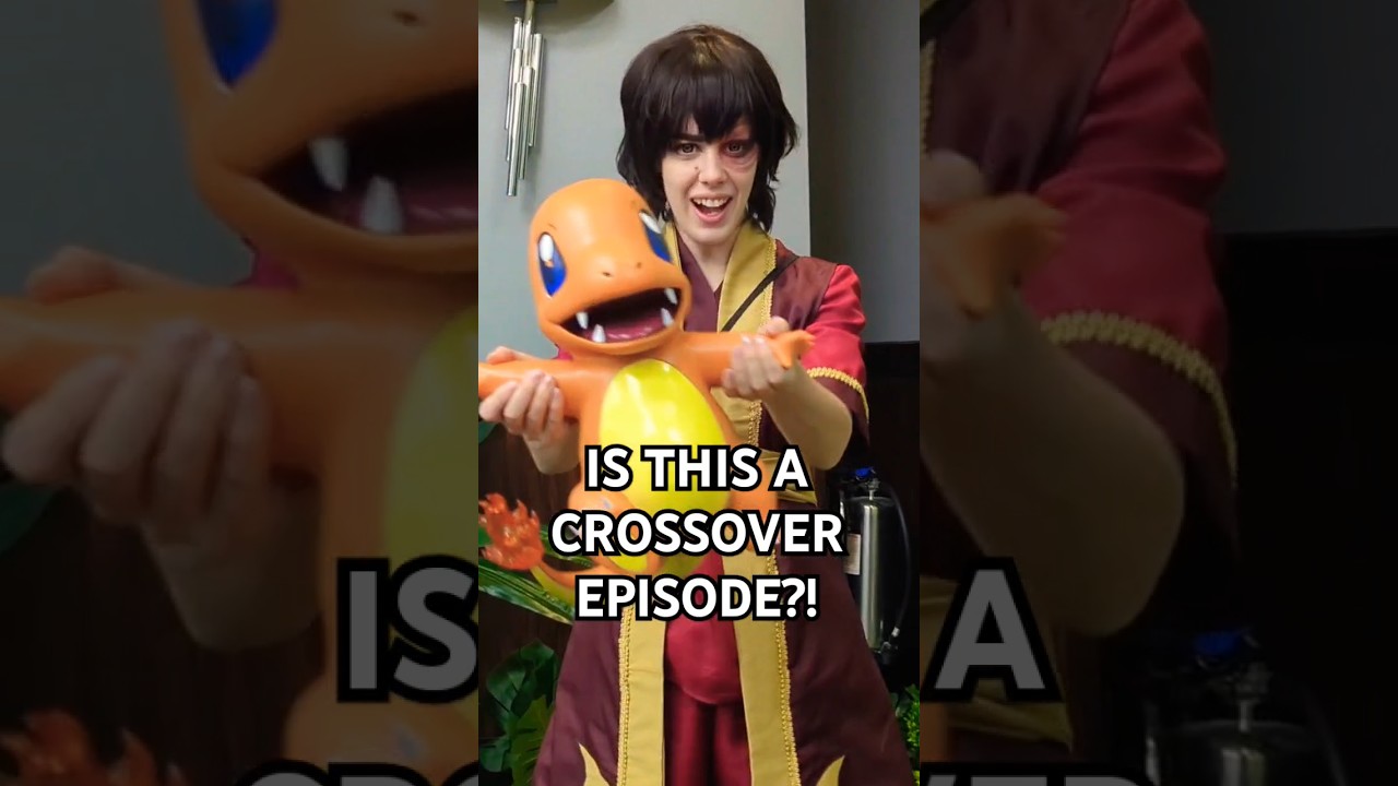 POKEMON CROSSOVER cosplay funny Zuko avatar meme #cosplay #pokemon #avatar #comiccon #funny