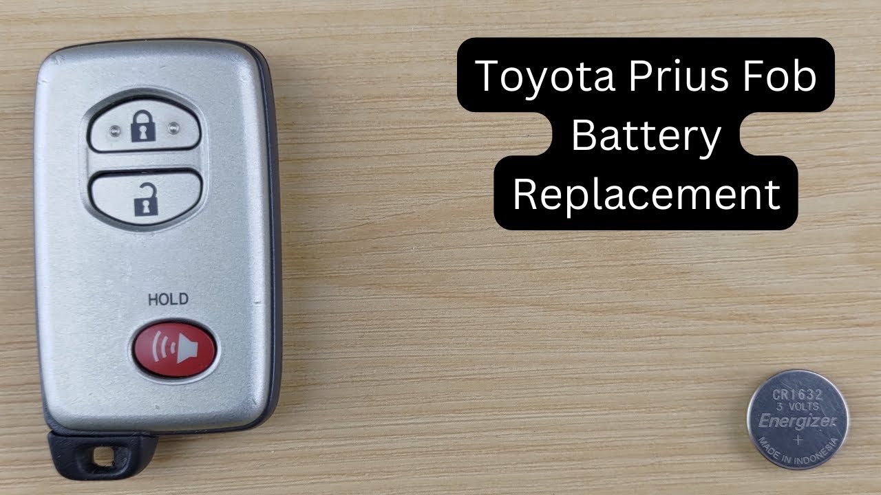 2012 Prius Key Fob Battery