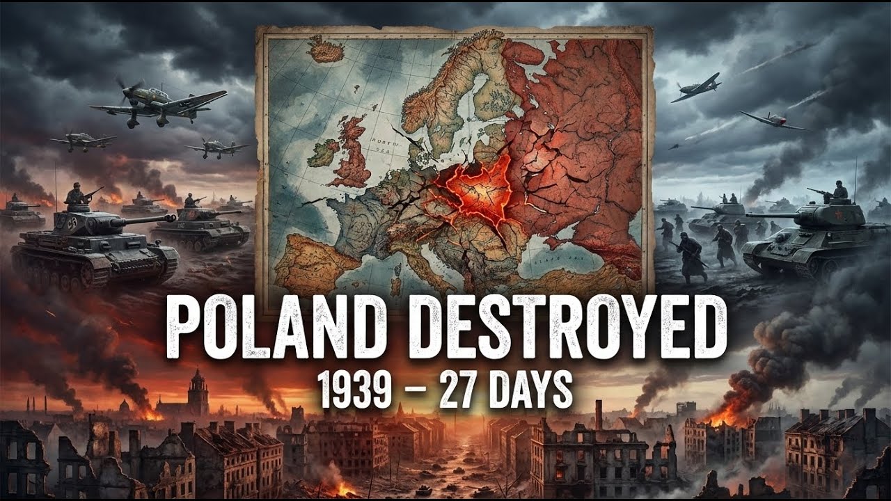 Poland Destroyed in 27 Days: World War II and the Fight to Survive