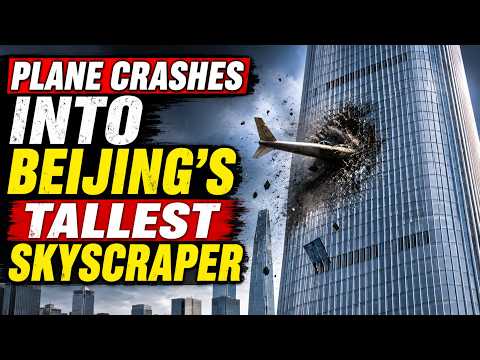 BREAKING: Small Plane Crashes Into Beijing's Tallest Skyscraper | Shocking Videos