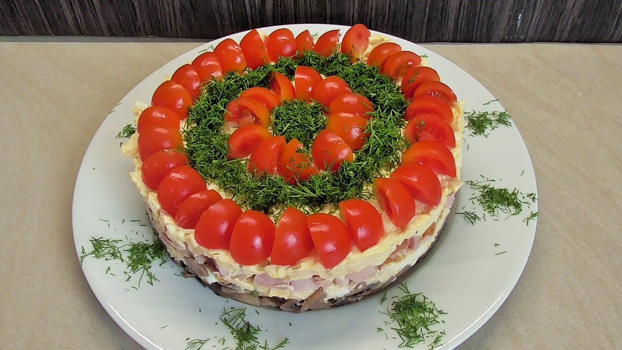 Salatka z wedzonym kurczakiem / Kasia ze slaska gotuje