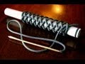 A Long 4 Bight Paracord Turk's Head Knot  (21 lead 4 bight)