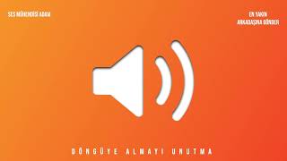 Kadir Hoca Ben Tabii Bastım Ses Efekti