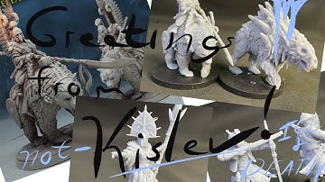 Have we found KISLEV miniatures ? STL Reviews: Ursa Empire by Titan Forge Miniatures