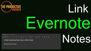 How to Link Notes in Evernote