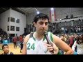Hayg Gyokchyan - Post Game Interview - Sagesse Vs Riyadi