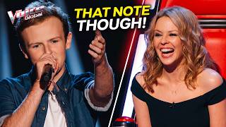 He's Just 16... And Kylie Literally Jumped At His High Note?! | The Voice Journey #250 [4K]
