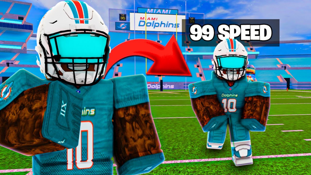 What Happens When You Put The FASTEST Player In The NFL In Roblox Football?