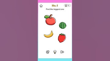 Brain out 🧠🧠 (Level no - 1) Find the Biggest One #shorts #viral   #brainout #brain