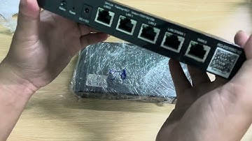 Router cân bằng tải Ruijie RG-EG105G V2 - Cân bằng tải 2 WAN - Chịu tải 100 user