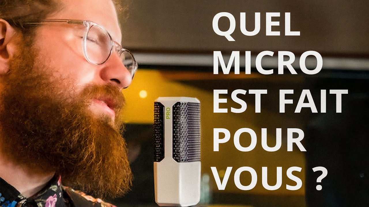 Choisir son micro statique à condensateur pour le chant en home studio -  Audiofanzine