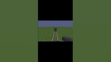 Realistic Working Train in Minecraft! #shorts