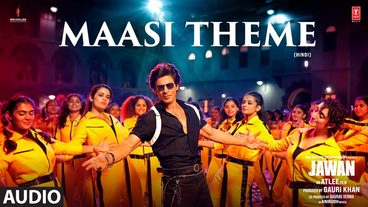 Jawan Maasi Theme Audio  Shah Rukh Khan  Nayanthara  Atlee  Anirudh  Heisenberg