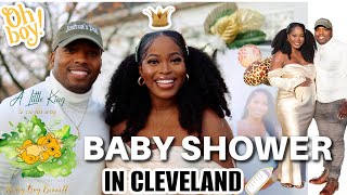 WE DID IT AGAIN!! 🥳🎉OUR BABY SHOWER IN CLEVELAND 🍼 Vlog | Msnaturally Mary