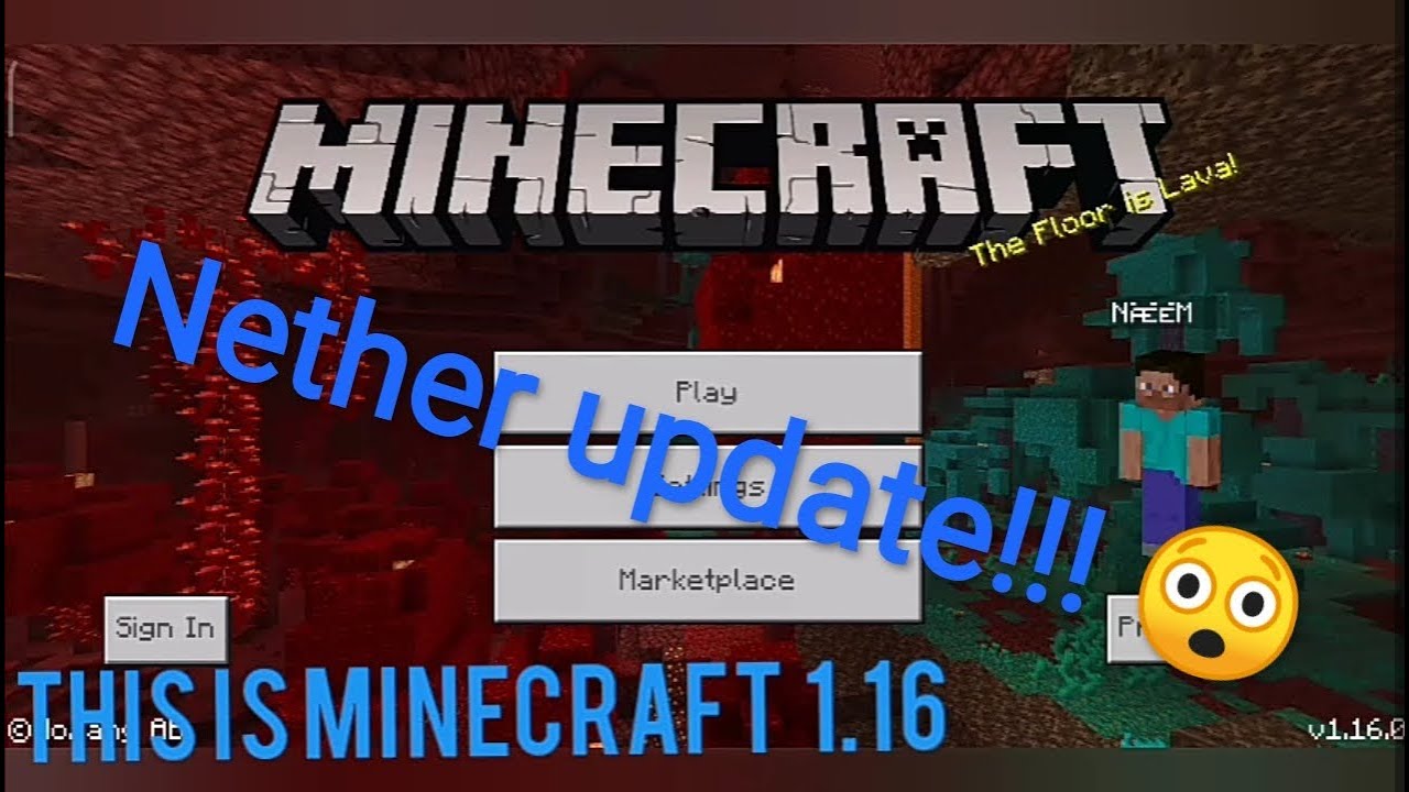 Exploring The New Nether Update | Minecraft - YouTube