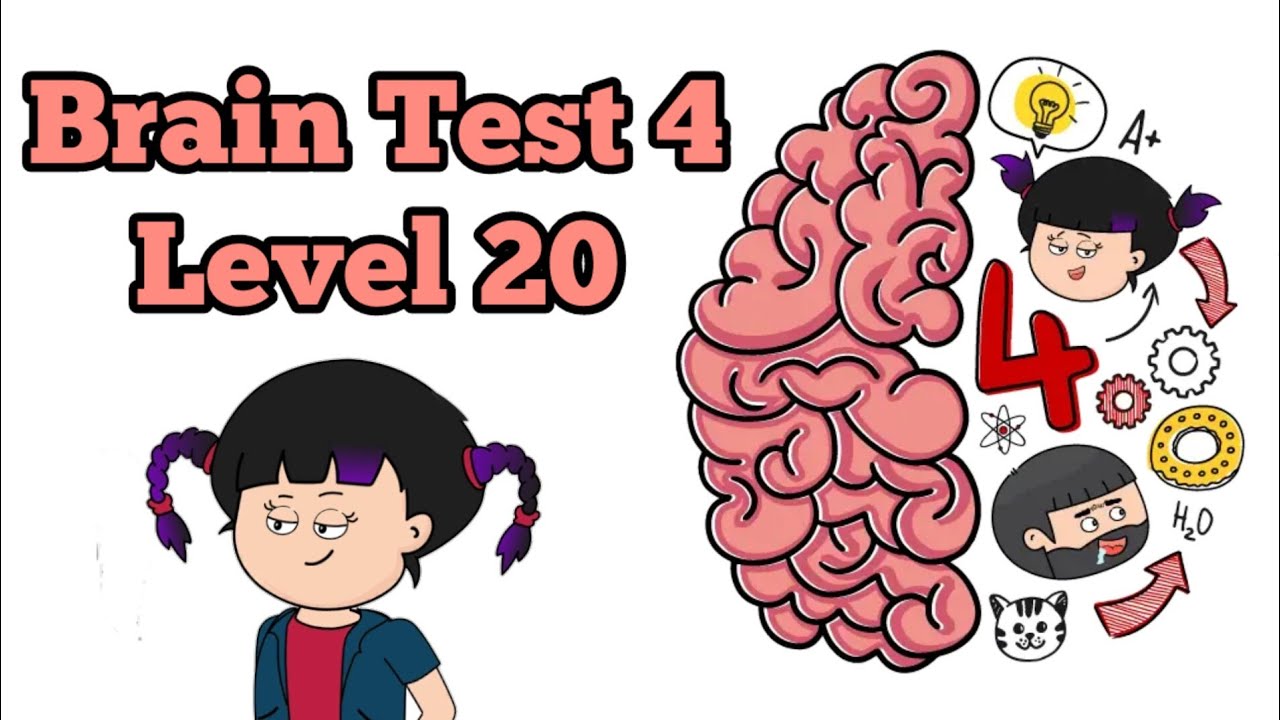 Brain Test 4: Tricky Friends - Level 20
