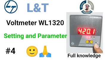 🙏 L&T voltmeter WL1320