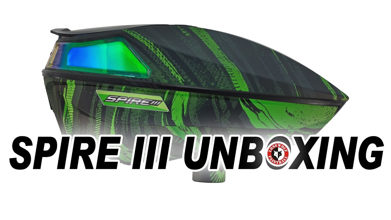 Virtue Spire III Unboxing & Comparison LVL Loader |  Lone Wolf Paintball Michigan