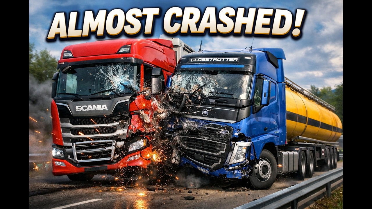 IF I CRASH I HAVE TO GET A TRUCK TATTOO | ETS 2