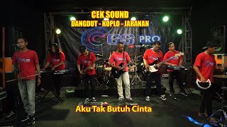 Cek Sound Dangdut - Koplo - Jaranan | Aku Tak Butuh Cinta | CGS Pro