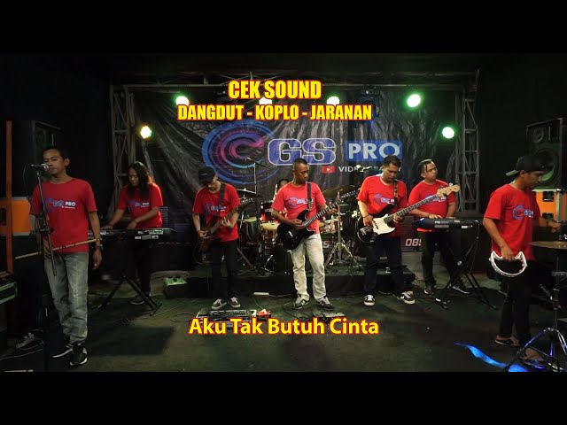 Cek Sound Dangdut - Koplo - Jaranan | Aku Tak Butuh Cinta | CGS Pro class=