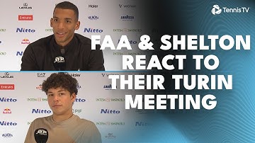 Felix Auger-Aliassime & Ben Shelton Press Conferences After Nitto ATP Finals Meeting 🎤