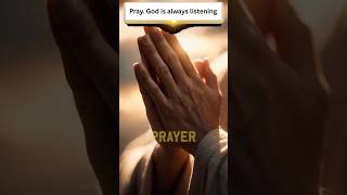 Pray. God Is Always Listening 🙏 #faith #god #prayer