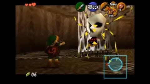 Ocarina of Time (N64) - Inside the Great Deku Tree (1)